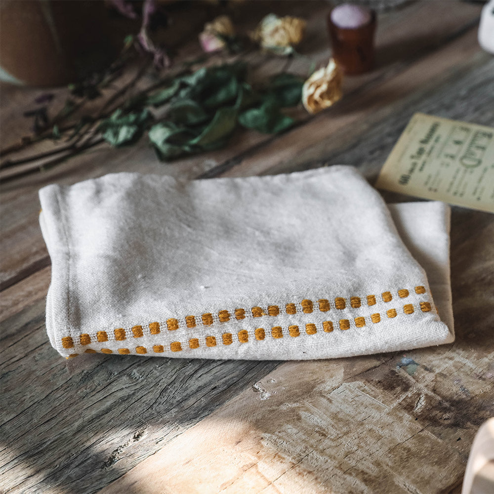 Premium Cotton Piper Tea Towels - Absorbent & Quick-Drying Kitchen Towels for Dishes, Hands & Countertops | Ideal for Cooking, Baking & Everyday Kitchen Use
