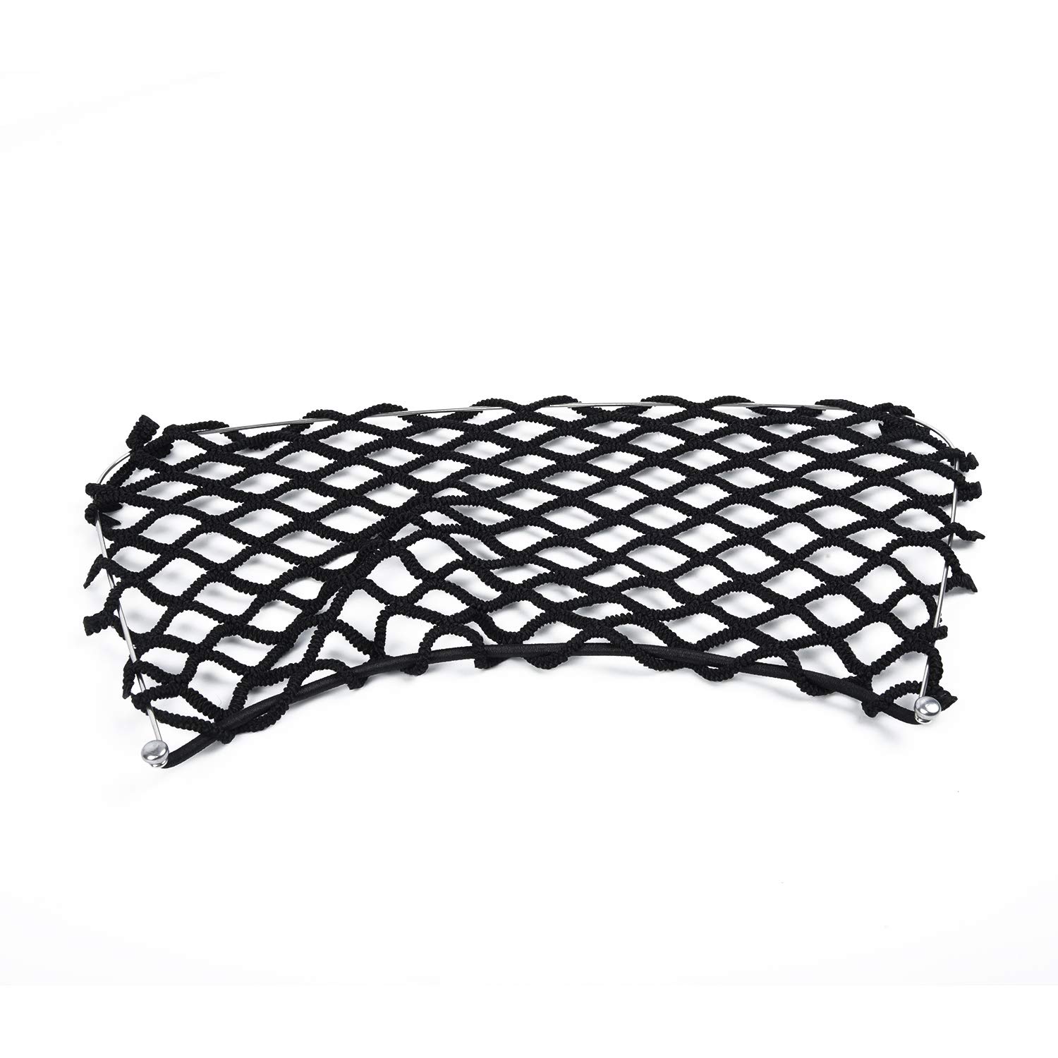 Benz Smart Fortwo 451 2009-2014 Tuck Net String Bag Pocket - Black Car Accessories | Perfect for Organizing Small Items in Your Smart Car