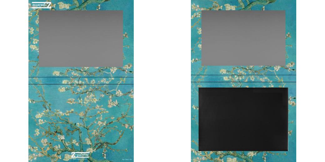 Custom Extra Large Z Palette - Magnetic Makeup Palette for Eyeshadows & Blush - Perfect for Travel, Professional Makeup Artists & Organizing Cosmetics