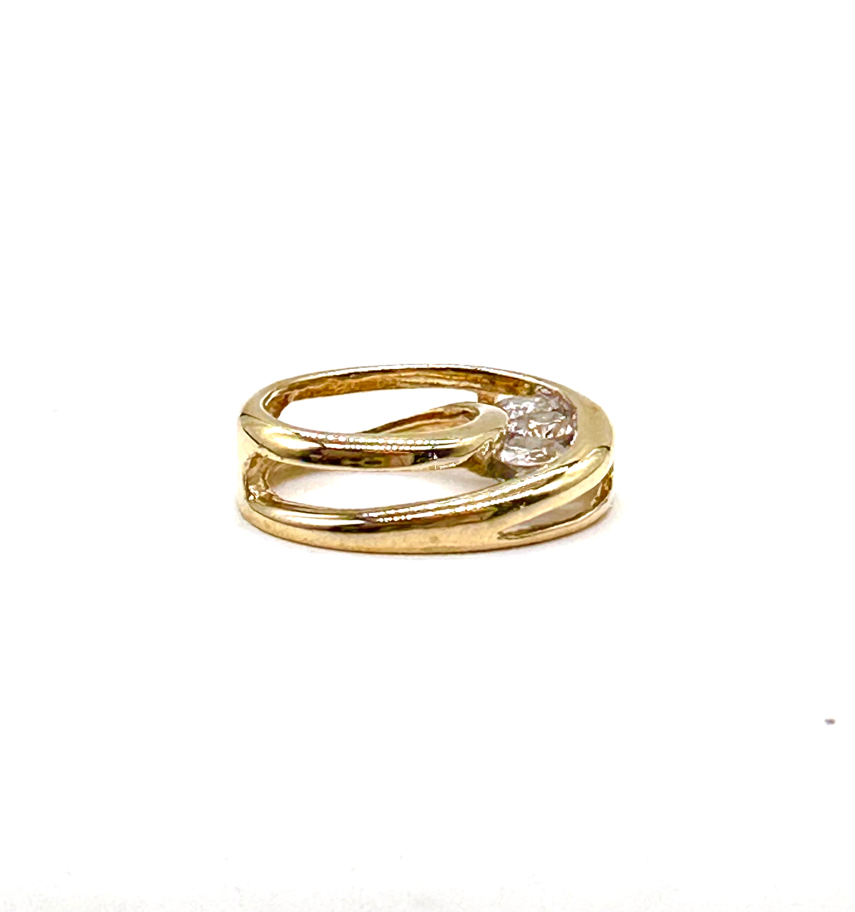 Round Diamond Slide Pendant Necklace - 14K Gold Plated Elegant Jewelry for Women - Perfect for Weddings, Anniversaries & Special Occasions