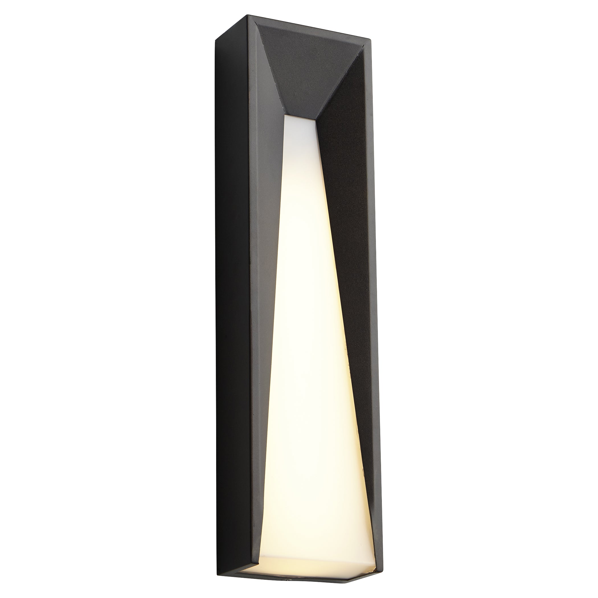 Oxygen Calypso 3 730 22 Outdoor Wall Sconce Light in Oiled Bronze Finish - Weatherproof Exterior Lighting for Patio, Garden, Porch & Entryway