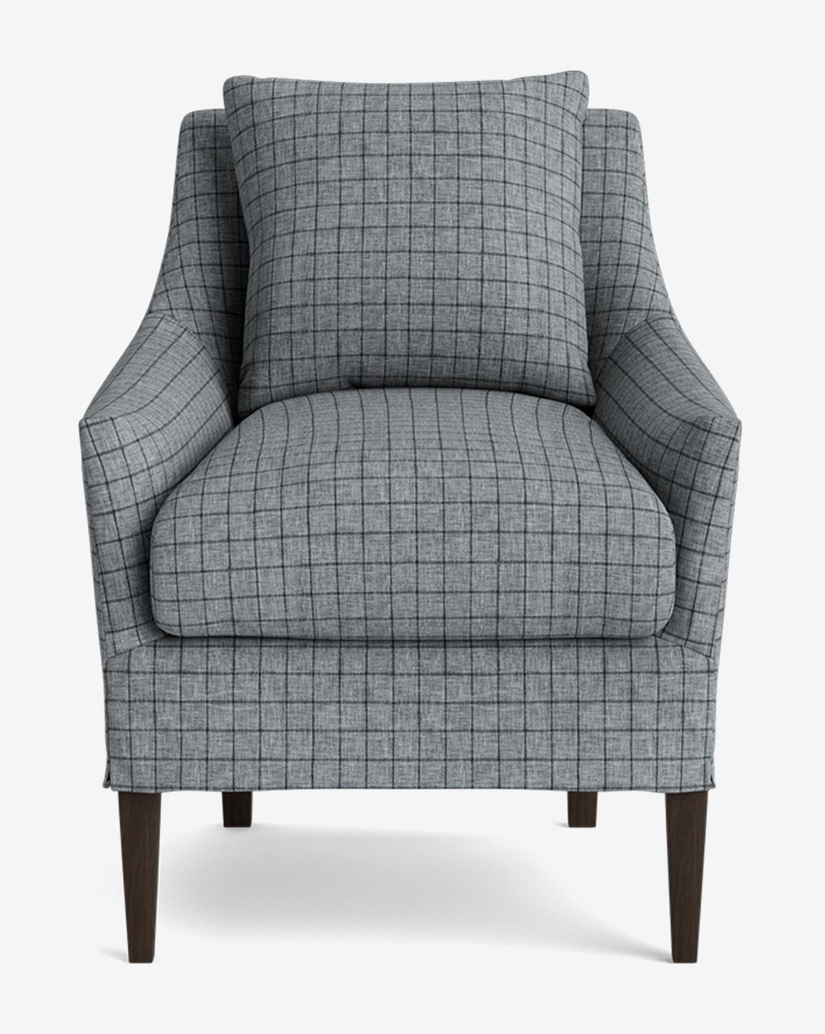 Sascha Slipcover Dining Chair - Washable Upholstered Seat Cover - Modern Farmhouse Style for Kitchen, Dining Room & Office - Comfortable & Stylish Home Decor
