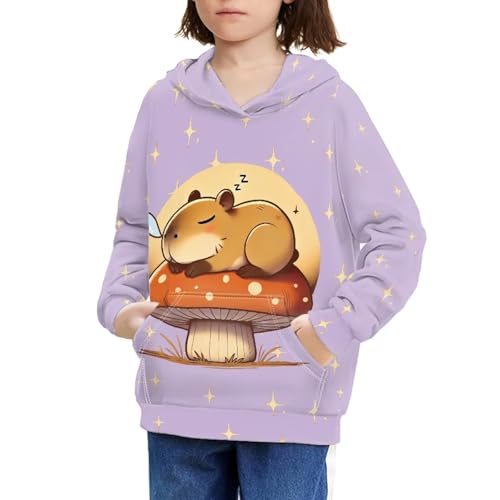 Purple Cute Capybara