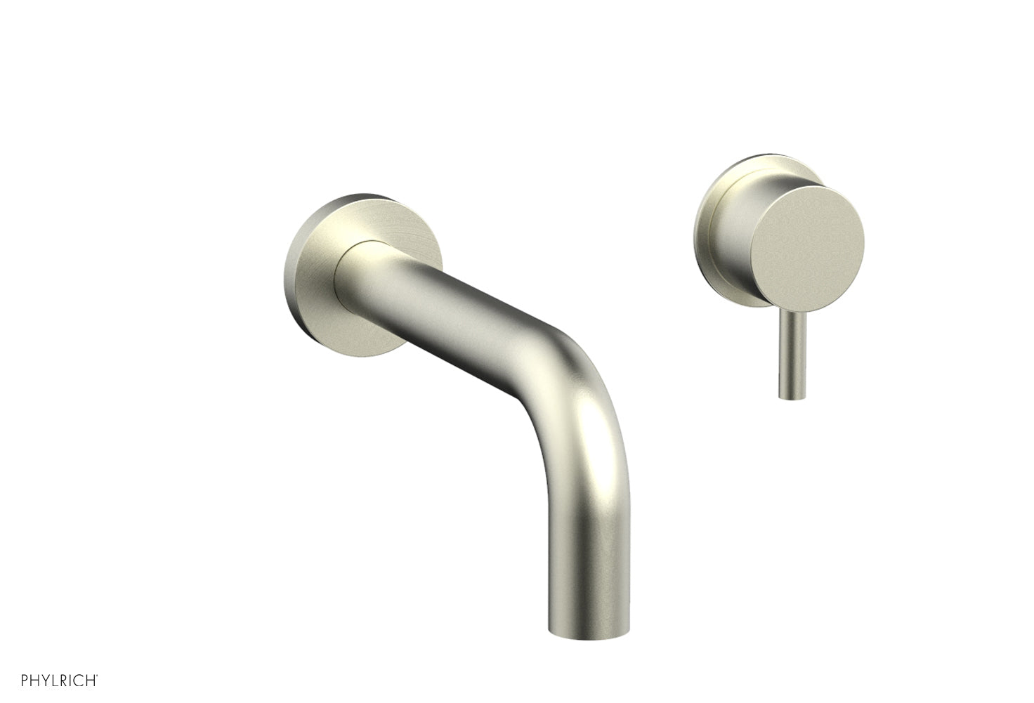 Basic II Single Handle Wall Mount Lavatory Faucet Set with Lever Handle - Model 230 15 - Perfect for Bathroom Sink, Powder Room, and Guest Bath Installation