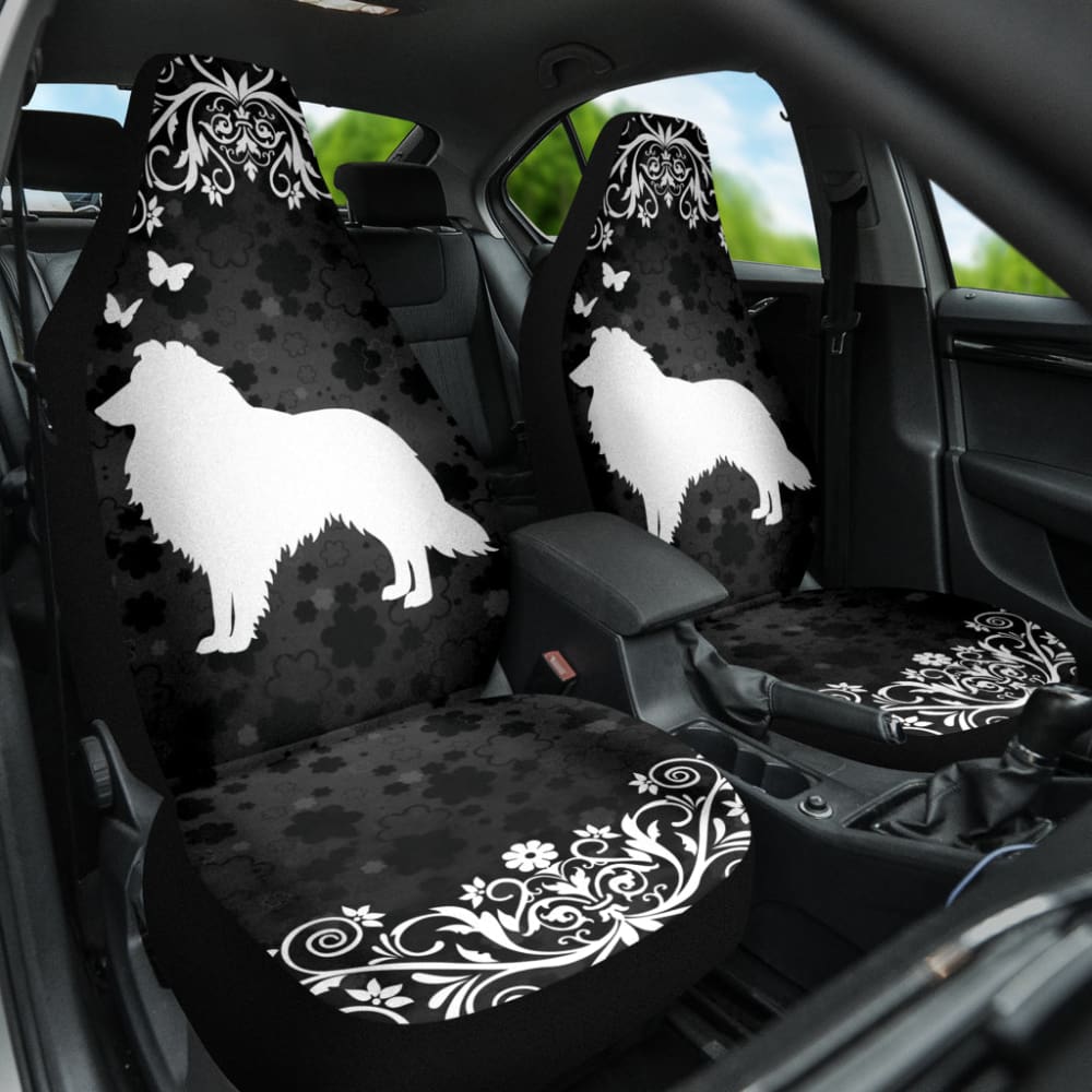 Premium Shetland Sheepdog Print Custom Car Seat Covers - Waterproof & Non-Slip Pet-Friendly Design for Cars, SUVs & Trucks | Perfect for Dog Lovers & Pet Owners