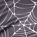 Vintage Black Spiderweb Swing Dress for Women - Retro Gothic Lace Cocktail Party Dress - Perfect for Halloween, Cosplay, and Themed Events