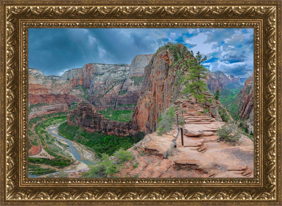 Angel's Landing Panoramic View Hiking Backpack - Lightweight & Durable for Outdoor Adventures | Perfect for National Park Treks & Scenic Trails