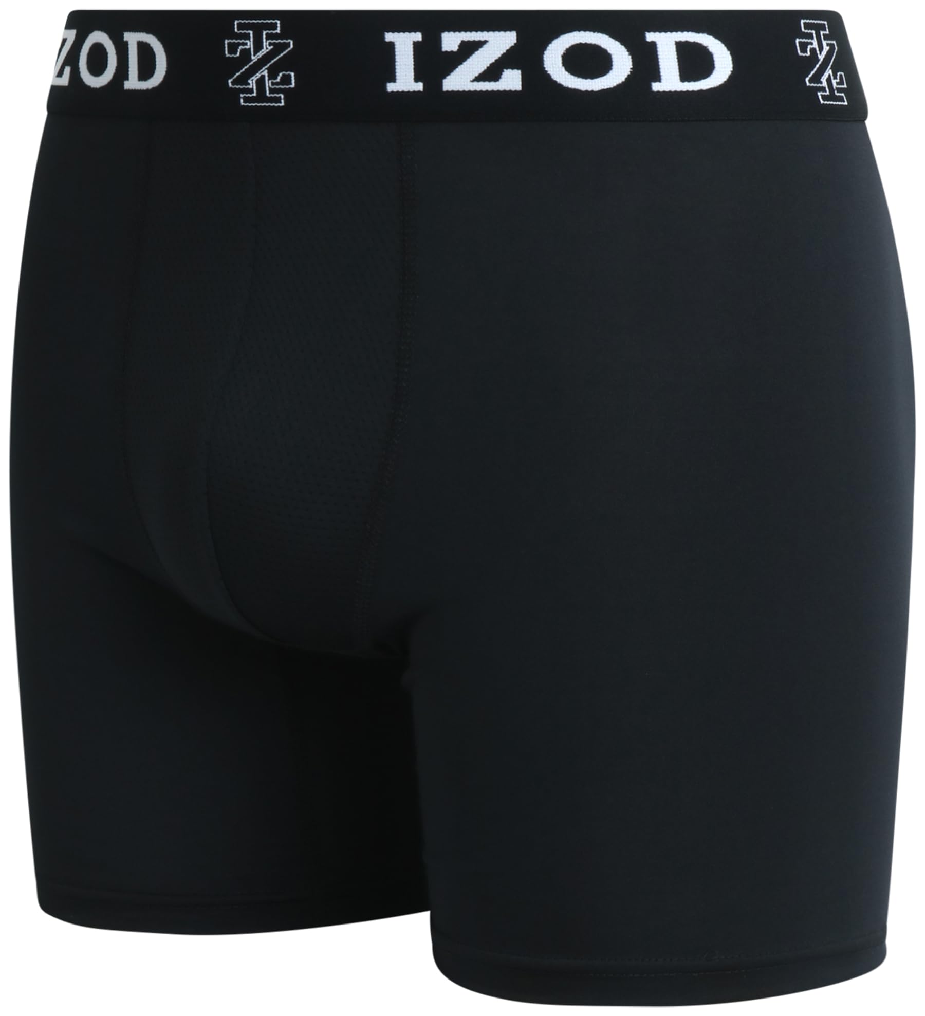 IZOD Men's Boxer Briefs 12-Pack - Ultra Soft Performance Underwear for Men | Breathable Active Sport Boxers | Comfort Fit (S-XL) | Perfect for Gym, Running & Everyday Wear
