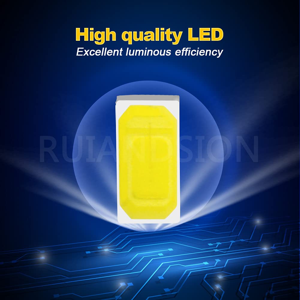 2PCS 1157 LED Bulbs 6V White 5630 17SMD - Bright Replacement Bulbs for Backup Reverse Lights, Tail Lights & Brake Lights - Perfect for Cars, Trucks, SUVs & Motorcycles