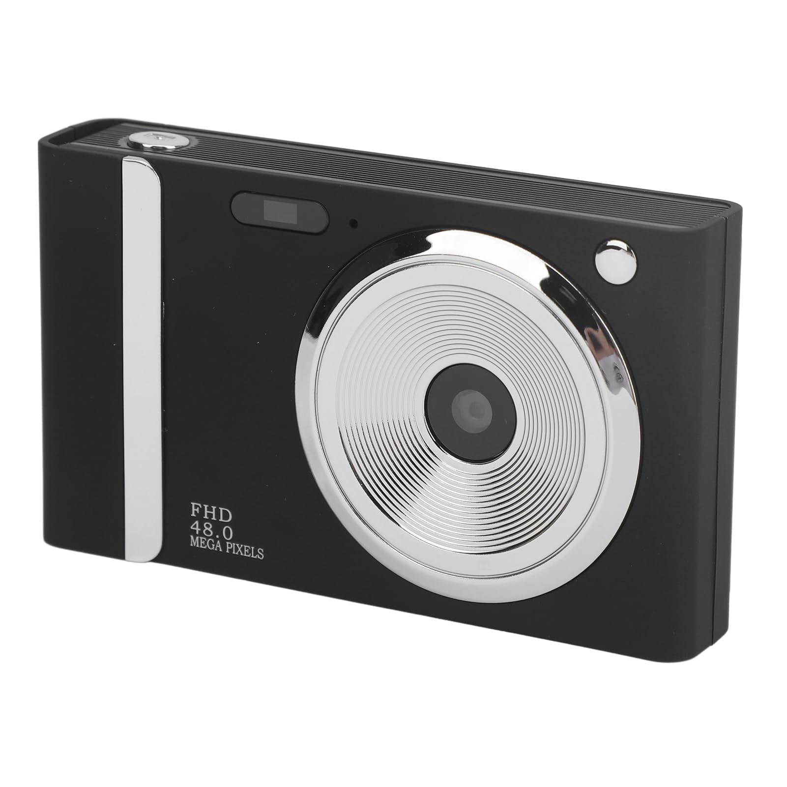 **48MP Professional Digital Camera with 16X Zoom, 1080P HD Video, Anti-Shake & Face Detection - Perfect for Graduation, Travel, Parties & Everyday Photography (Black)**