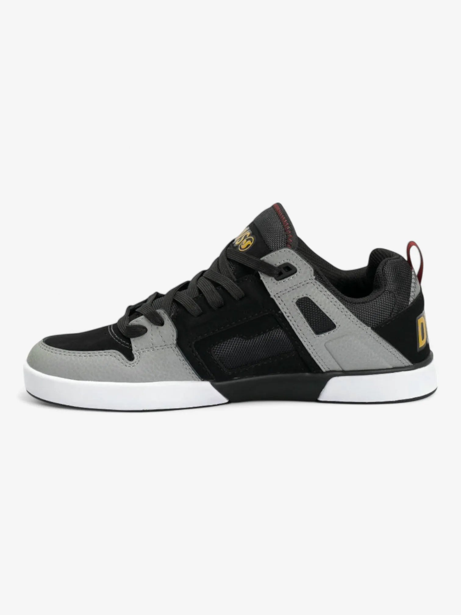 DVS Comanche LT Skate Shoes for Men - Black & Grey | Lightweight & Durable for Skateboarding & Casual Wear