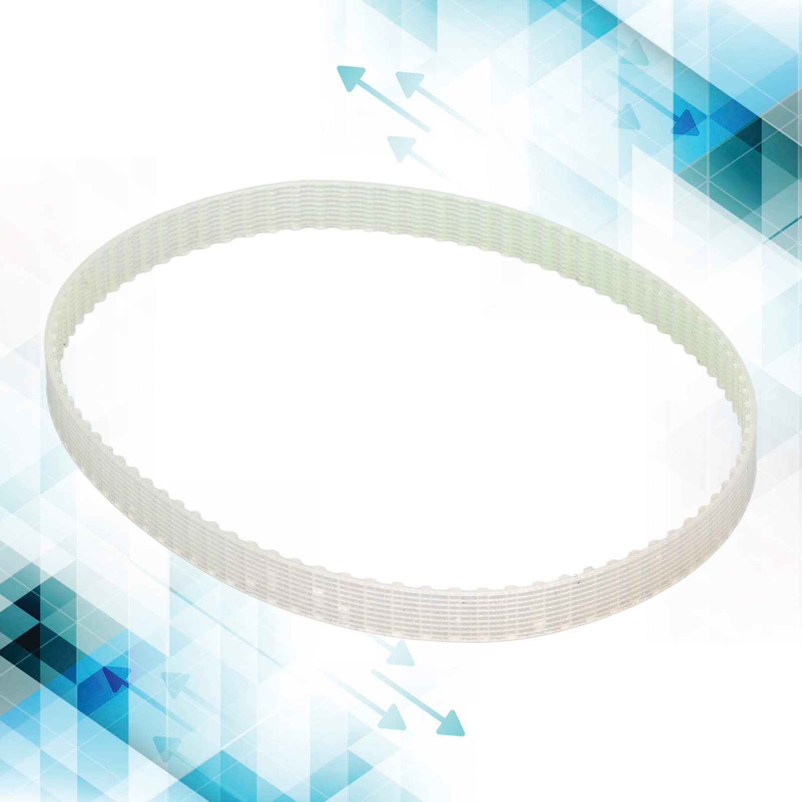 90 Teeth Mini Lathe Belt Replacement - Transparent Timing Drive Geared Belt for 0618 & 06183B Lathes - Perfect for Woodworking, Metalworking & DIY Projects