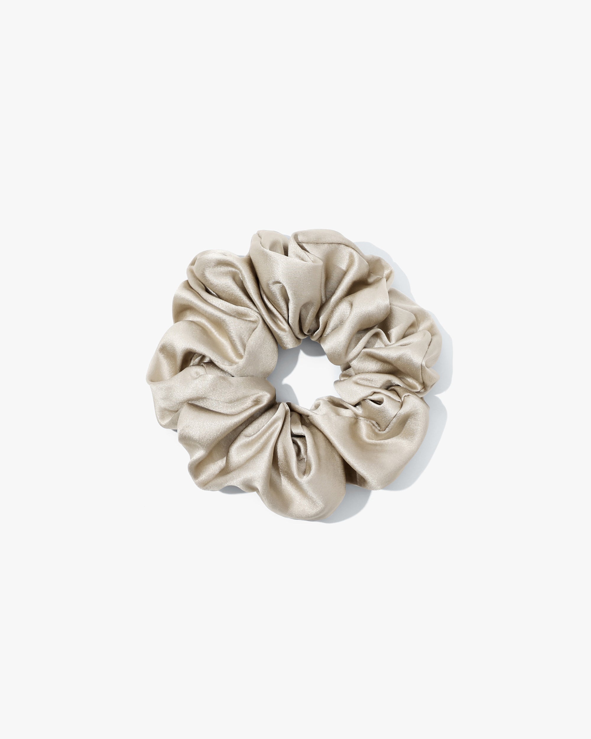 Classic Silk Scrunchies 3 Pack - Soft Hair Ties for Women & Girls - Perfect for Ponytails, Buns & Everyday Hair Styling
