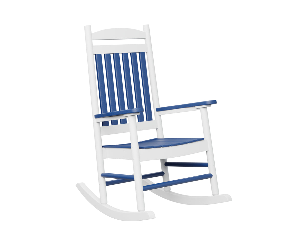 Pacific Blue on White