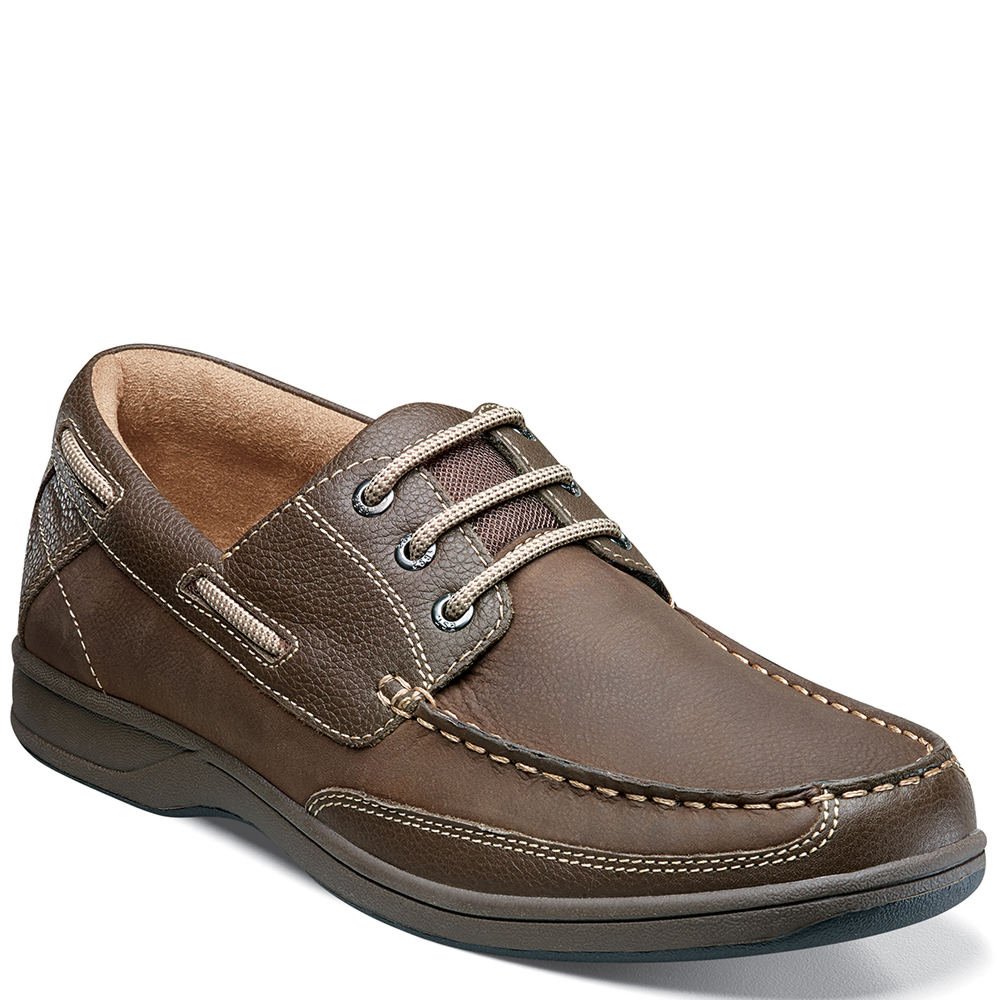 Florsheim Men's Lakeside Oxford Boat Shoe - Classic Comfortable Casual Loafers for Men | Perfect for Summer, Boating, and Outdoor Activities