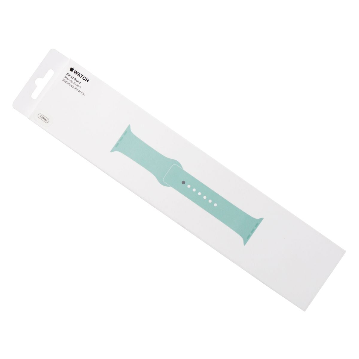 Apple Watch 42mm Marine Green Sport Band - MRH62AM/A - Small/Medium & Medium/Large Size - Perfect for Running, Swimming & Everyday Wear