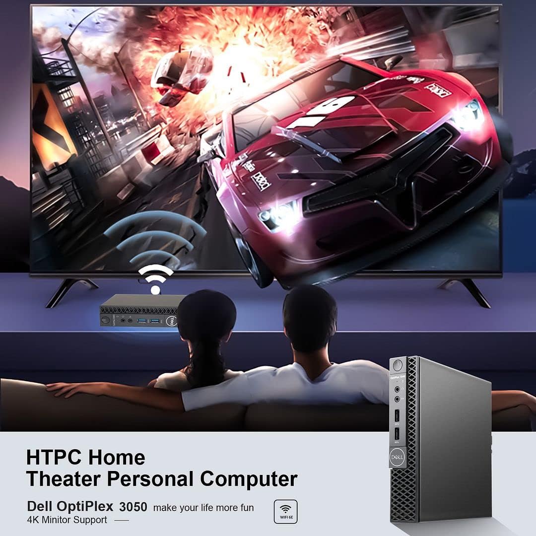 Dell OptiPlex Desktop Computer with Intel Core i7 Processor up to 3.3GHz, 16GB RAM, 512GB SSD, Windows 10 Pro, HDMI, WiFi & Bluetooth - Perfect for Home Office, Business Workstations & Gaming