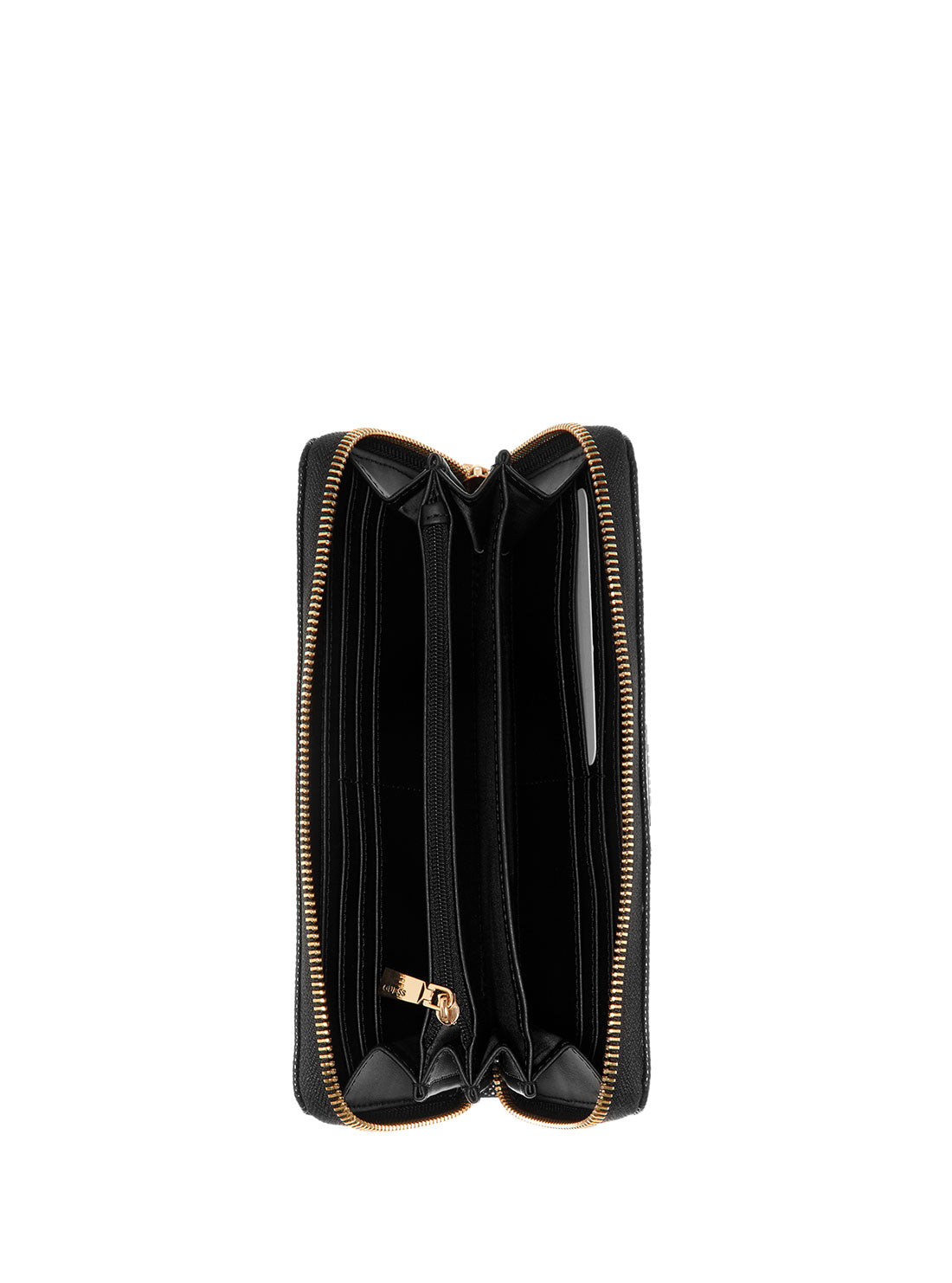 Arlena Large Black Logo Wallet for Women - Stylish & Spacious RFID Blocking Leather Wallet - Perfect for Travel, Shopping & Everyday Use