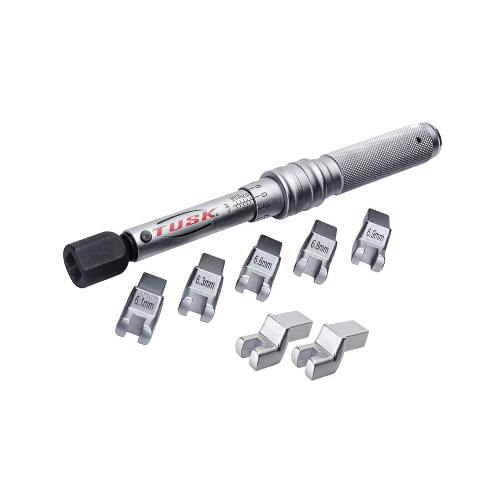 Tusk Spoke Torque Wrench Kit - Professional Motorcycle Wheel Spoke Tightening Tool for Dirt Bikes, ATVs & Adventure Bikes - Perfect for Off-Road Maintenance & DIY Repairs