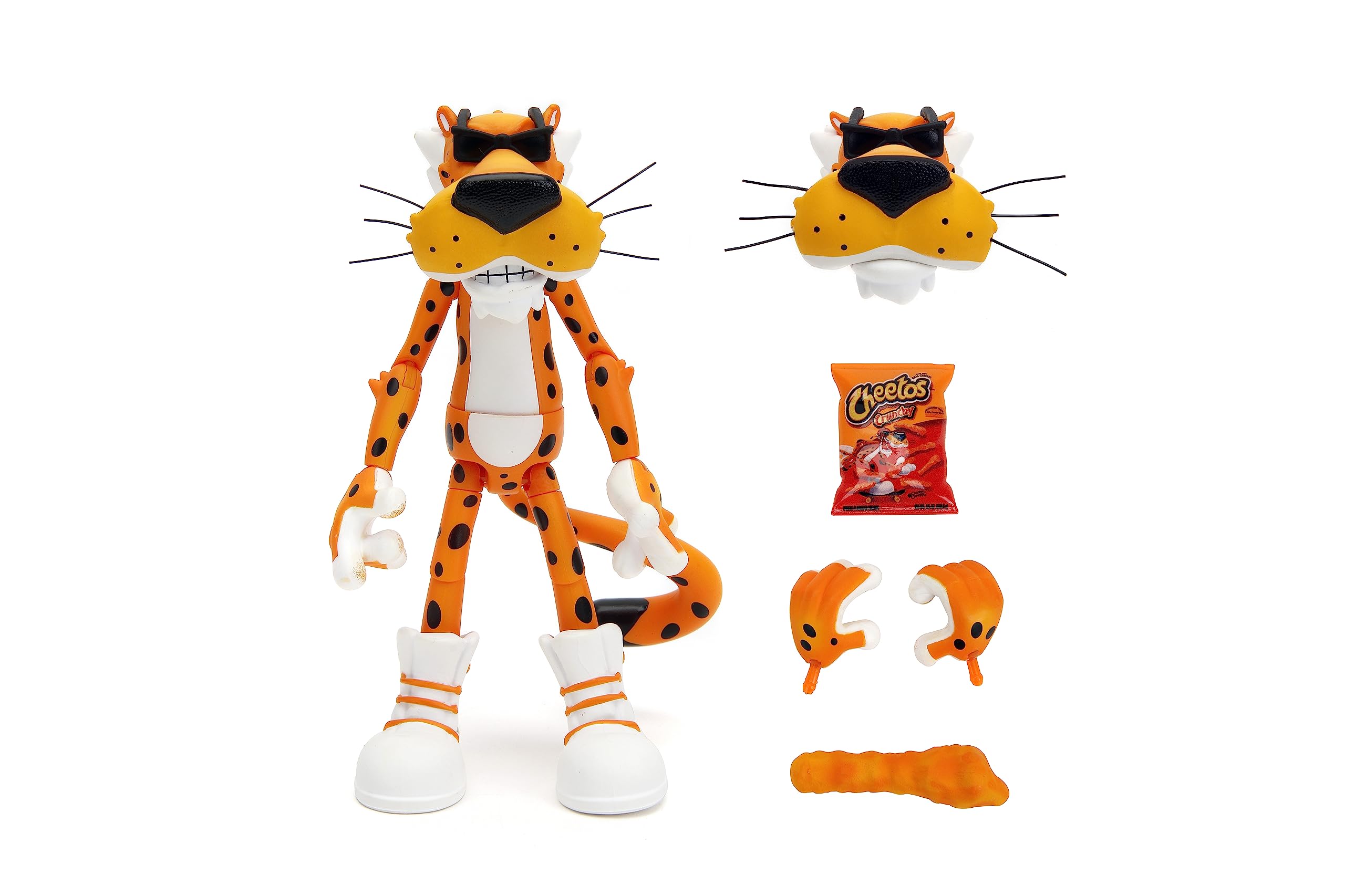 Cheetos 6-Inch Chester Cheetah Action Figure - Collectible Toy for Kids & Adults - Perfect for Display, Gifts, and Cheetos Fans Collection