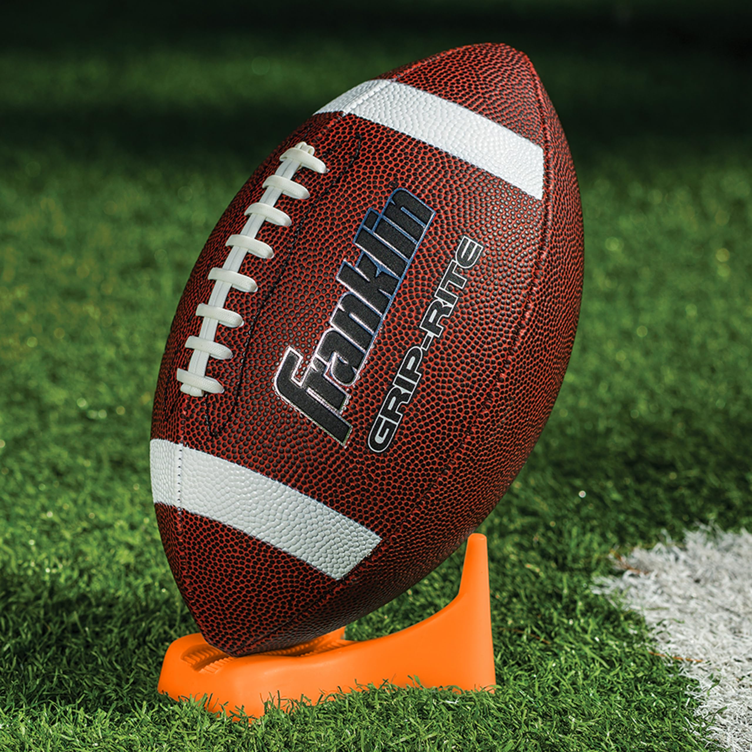 Franklin Sports Pro Style Kicking Tee - Adjustable Football Practice Tee for Youth & Adults - Perfect for Field Goal, Punt & Kickoff Training - Durable Football Training Equipment for Coaches & Players