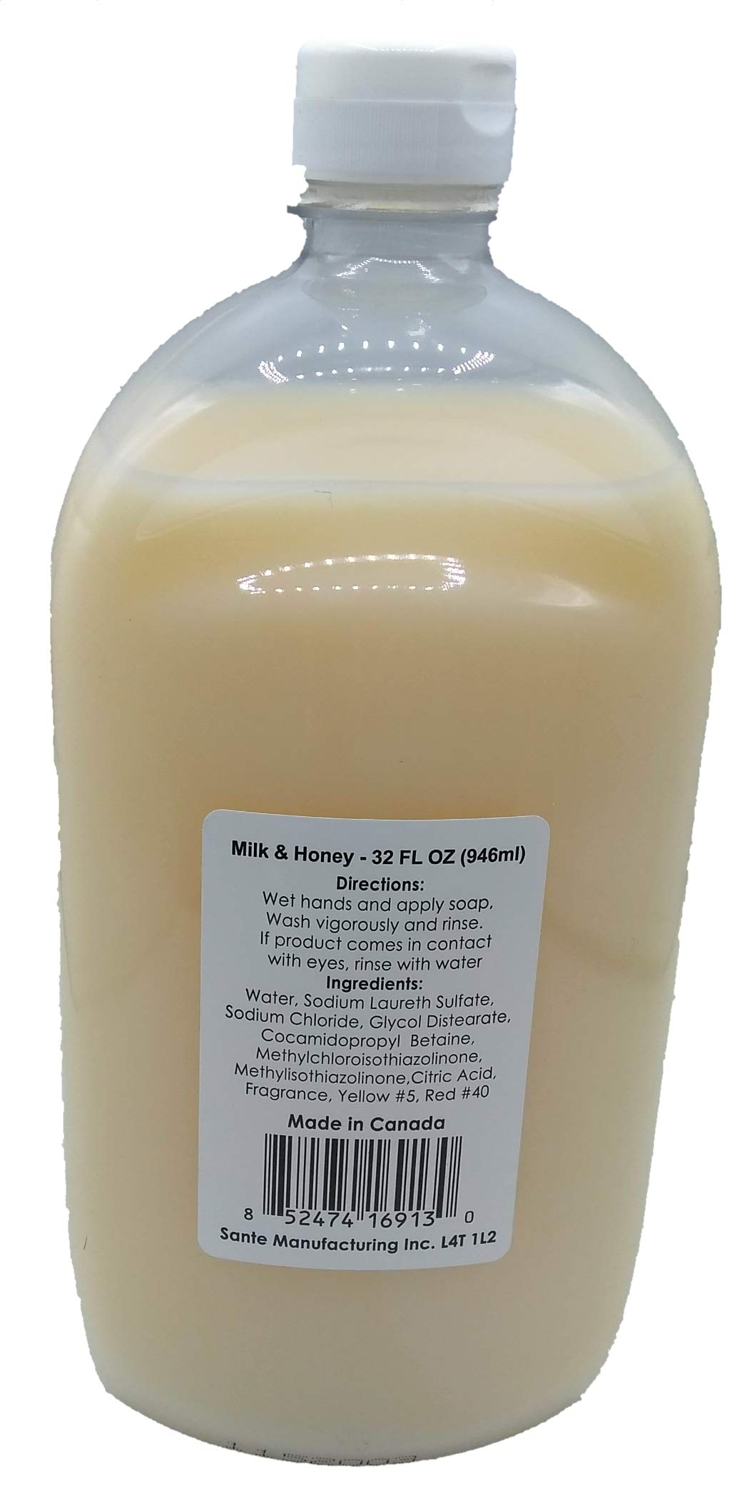 Milk & Honey Cream Soap for Spa - Moisturizing & Luxurious Bath Soap for Dry Skin - Perfect for Relaxation & Self-Care at Home