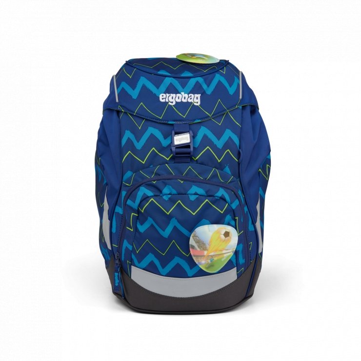 Ergobag Prime Soccer School Backpack for Kids - Lightweight Durable Backpack with Adjustable Straps - Perfect for School, Sports & Travel | FanBear Edition