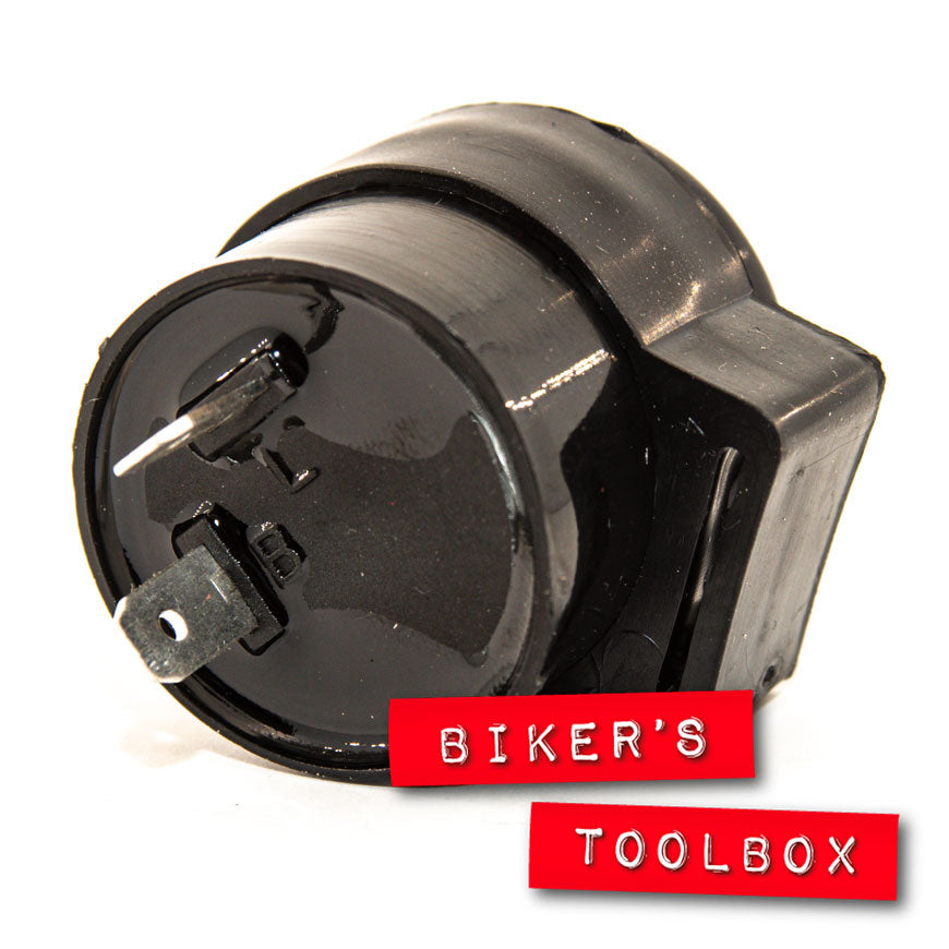 2 Pin LED Flasher Relay for Turn Signal Lights - Compatible with Cars, Trucks, Motorcycles & Trailers - Durable & Waterproof Design for Safe Driving