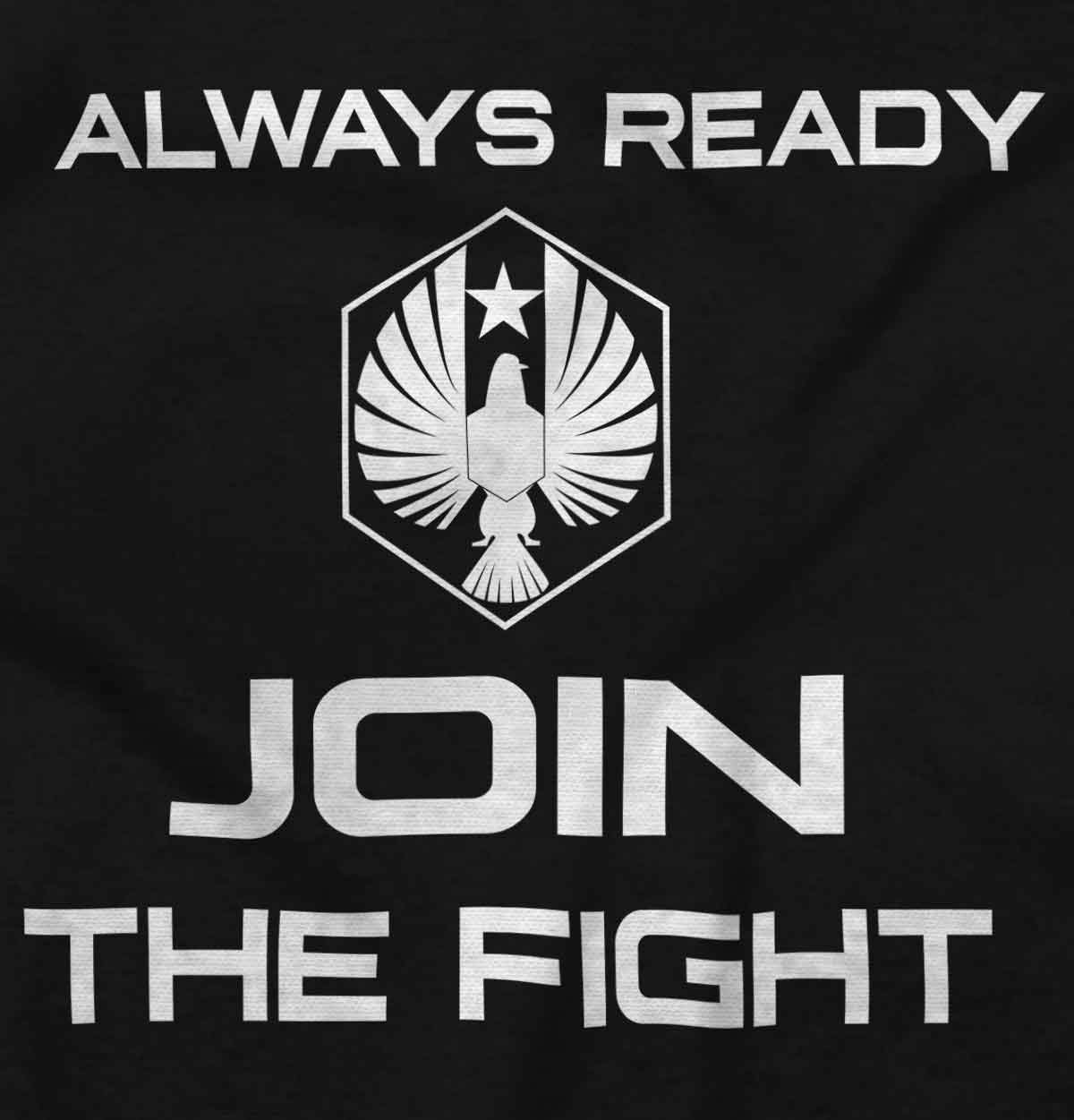 Join The Fight Tank Top for Men & Women - Always Ready Graphic Tee - Casual Streetwear & Gym Workout Shirt