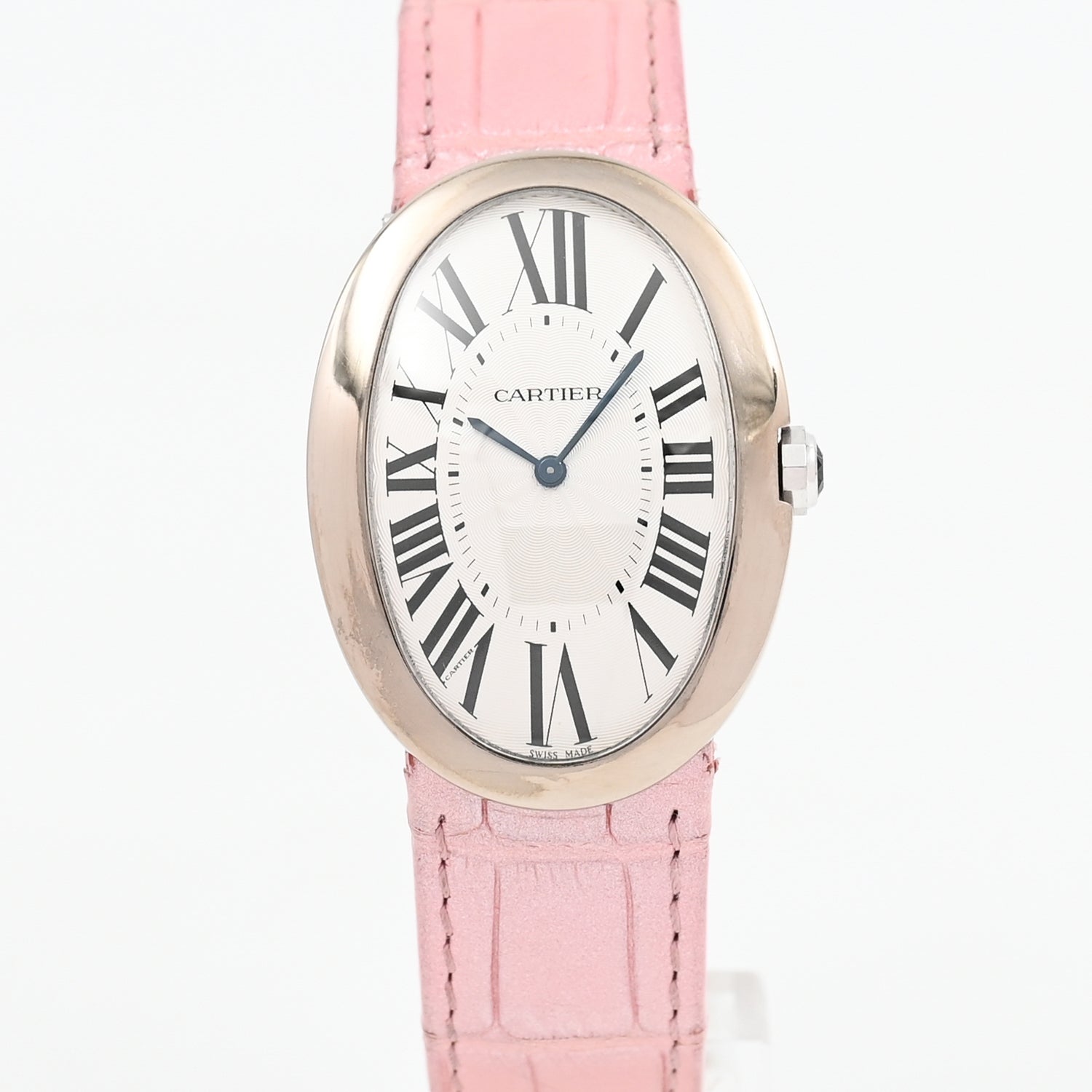 Cartier Baignoire LM 2012 Luxury Women's Watch - 18K Gold & Diamond Accent - Elegant Dress Watch for Special Occasions & Formal Events