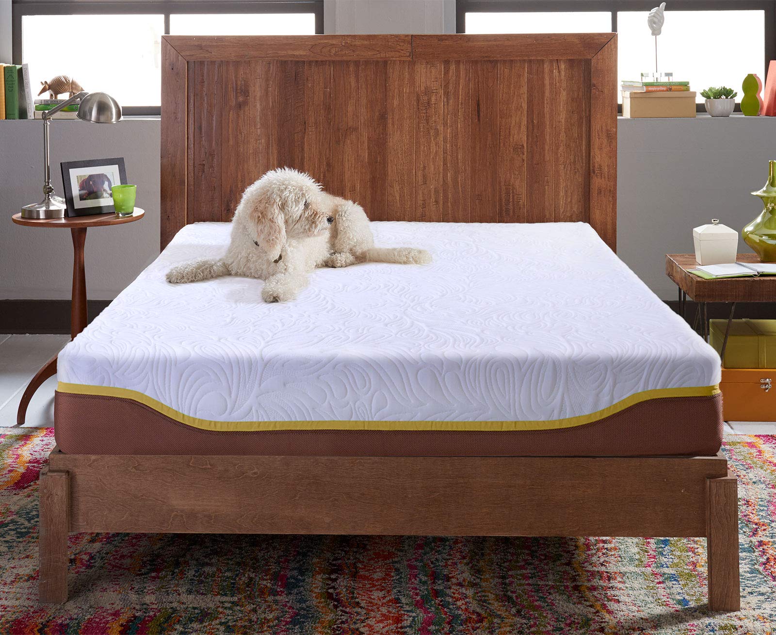 12 Inch Full Size Gel Memory Foam Mattress in a Box - CertiPUR Certified Cooling Bed with Firm Support - Perfect for Guest Rooms, Dorms & Small Apartments