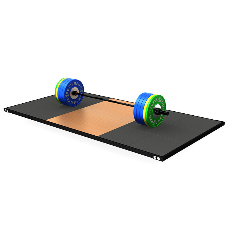 Premium 1.5m Weightlifting Platform - Heavy Duty Rubber Gym Flooring for CrossFit, Powerlifting & Home Workouts - Ideal for Garage Gyms & Fitness Studios