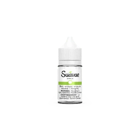 Apple Nic Salt E-Liquid - SUAVAE Salts 30mL (Alberta) | Premium Nicotine Salt for Vape Pens & Pod Systems | Smooth & Satisfying Vaping Experience