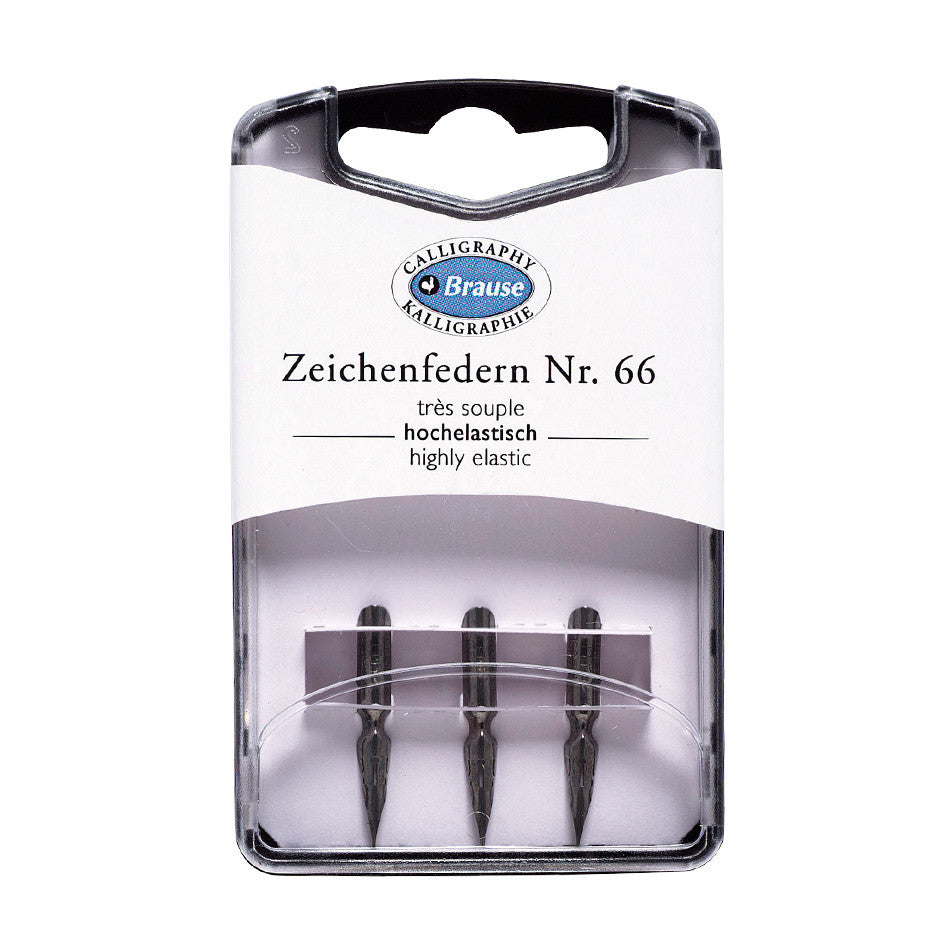 Brause Calligraphy Nib Set of 3 - Professional Drawing and Hand Lettering Pen Nibs for Artists, Beginners - Perfect for Wedding Invitations, Scrapbooking & Art Projects