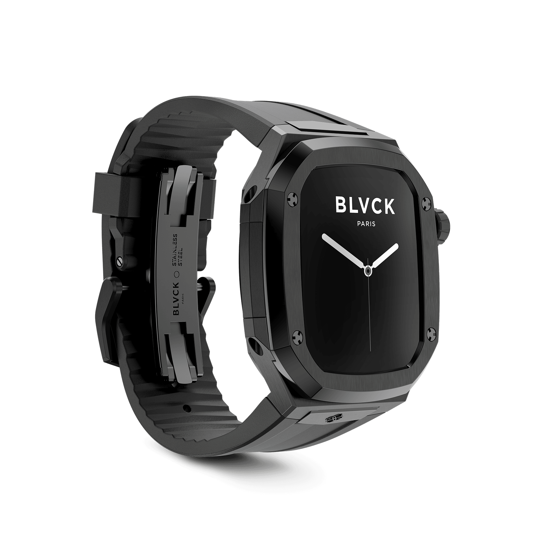 Apple Watch Case SPIII45 BLVCK - Protective Cover for Apple Watch Series 1/2/3/4/5/6/7/8/SE - Durable Scratch-Resistant Case for Workout, Running & Daily Use