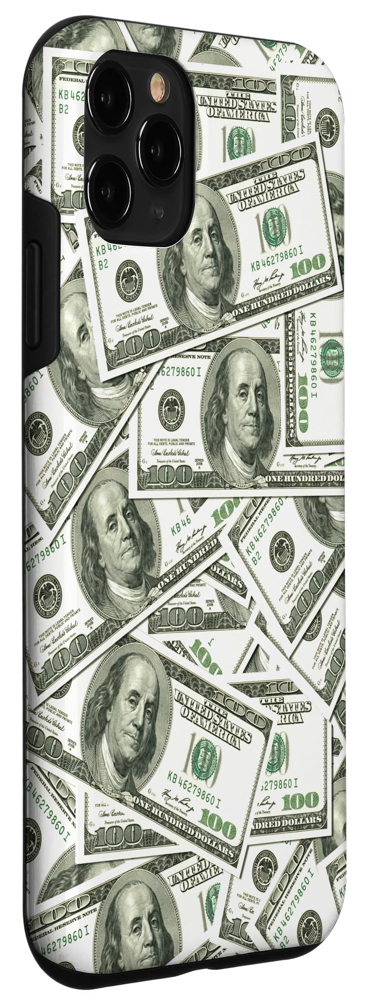 Funny Money iPhone 11 Pro Case - $100 Bills Design Protective Phone Cover for iPhone 11 Pro - Perfect for Prank Gifts, Jokes, and Unique Accessories