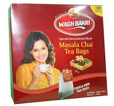 Premium Wagh Bakri Masala Chai Tea Bags - 100 Count (Pack of 3) | Authentic Indian Spiced Tea Blend | Perfect for Morning Boost, Afternoon Relaxation & Chai Latte Making