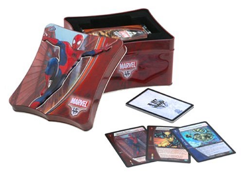 Upper Deck Marvel Deluxe Collectible Tin - Premium Trading Card Storage Box for Collectors | Perfect for Marvel Card Game Enthusiasts & Display
