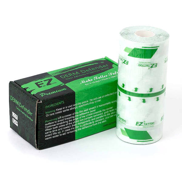 EZ Premium Derm Defender Roll Green - Skin Protection Roller for Sensitive Skin | Perfect for Travel, Gym & Outdoor Activities