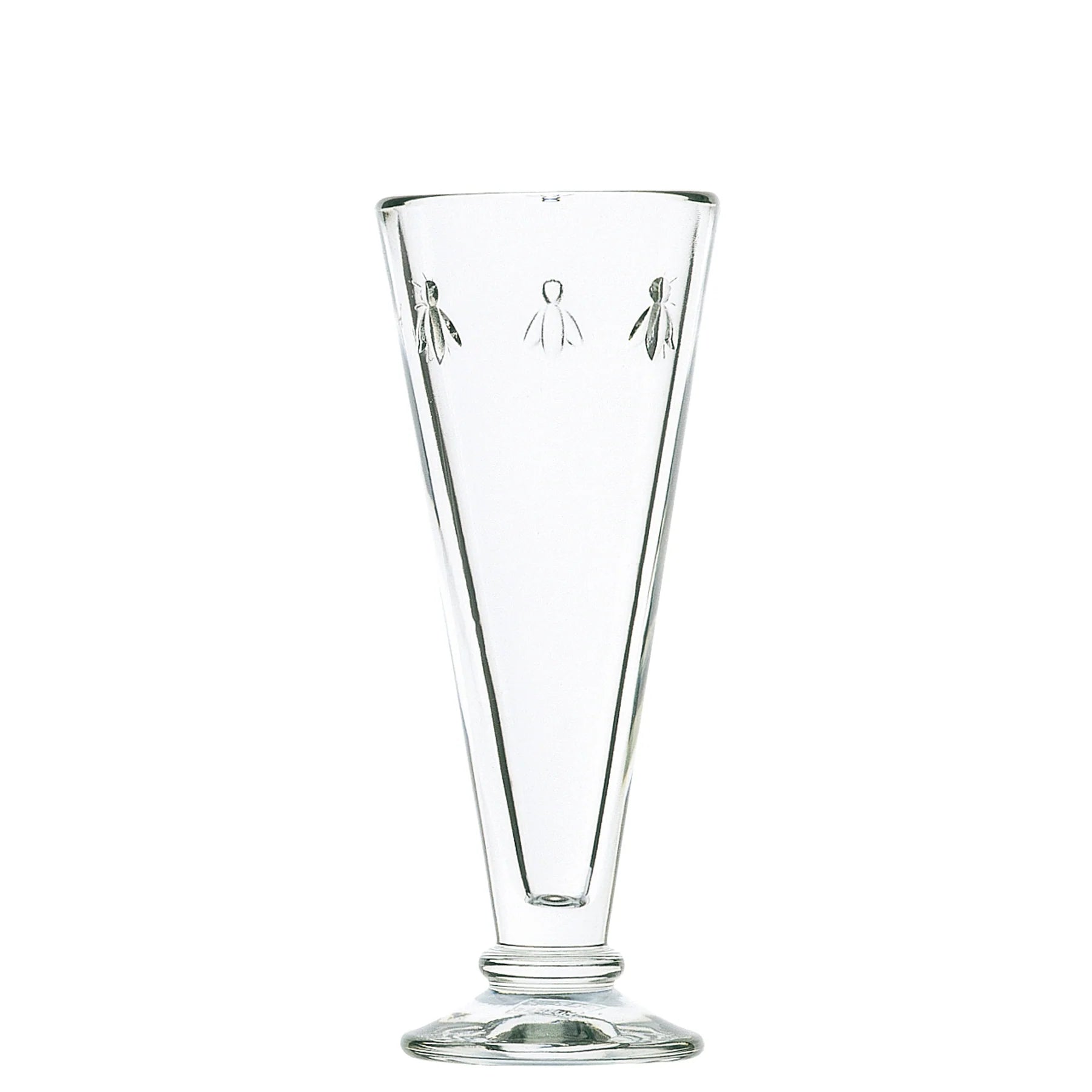 La Rochere Bee Champagne Flute Set of 6 - Elegant French Glassware for Wedding, Party & Special Occasions - Perfect for Toasting, Celebrations & Home Decor
