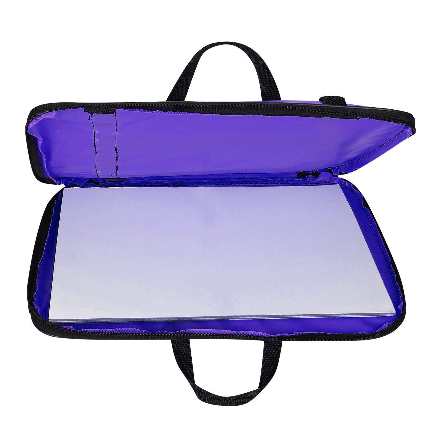 A3 Art Portfolio Carry Case - Adjustable Waterproof Artist Tote Bag with Zipper, Portable Drawing Board Storage for Sketching, Painting & School Projects - Perfect for Artists, Students & Professionals