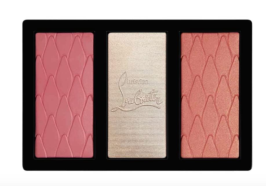 Christian Louboutin Blush & Highlighter Refill - So Delikate Makeup Palette for Cheeks & Face Glow | Perfect for Daily Makeup & Special Occasions