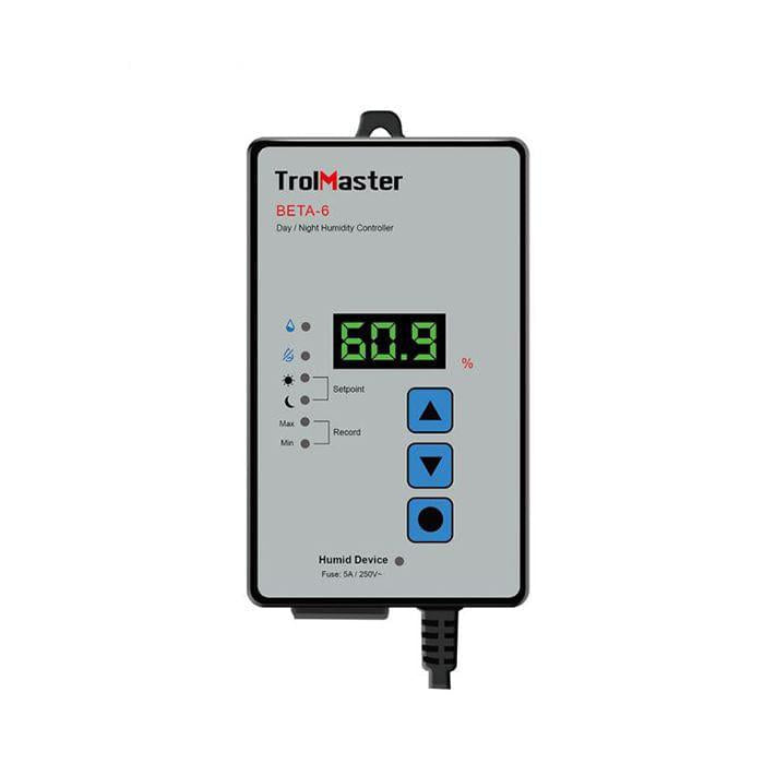TrolMaster BETA 6 Digital Humidity Controller - Day/Night Mode for Greenhouse, Grow Tent & Indoor Plant Care - Precise Climate Control System
