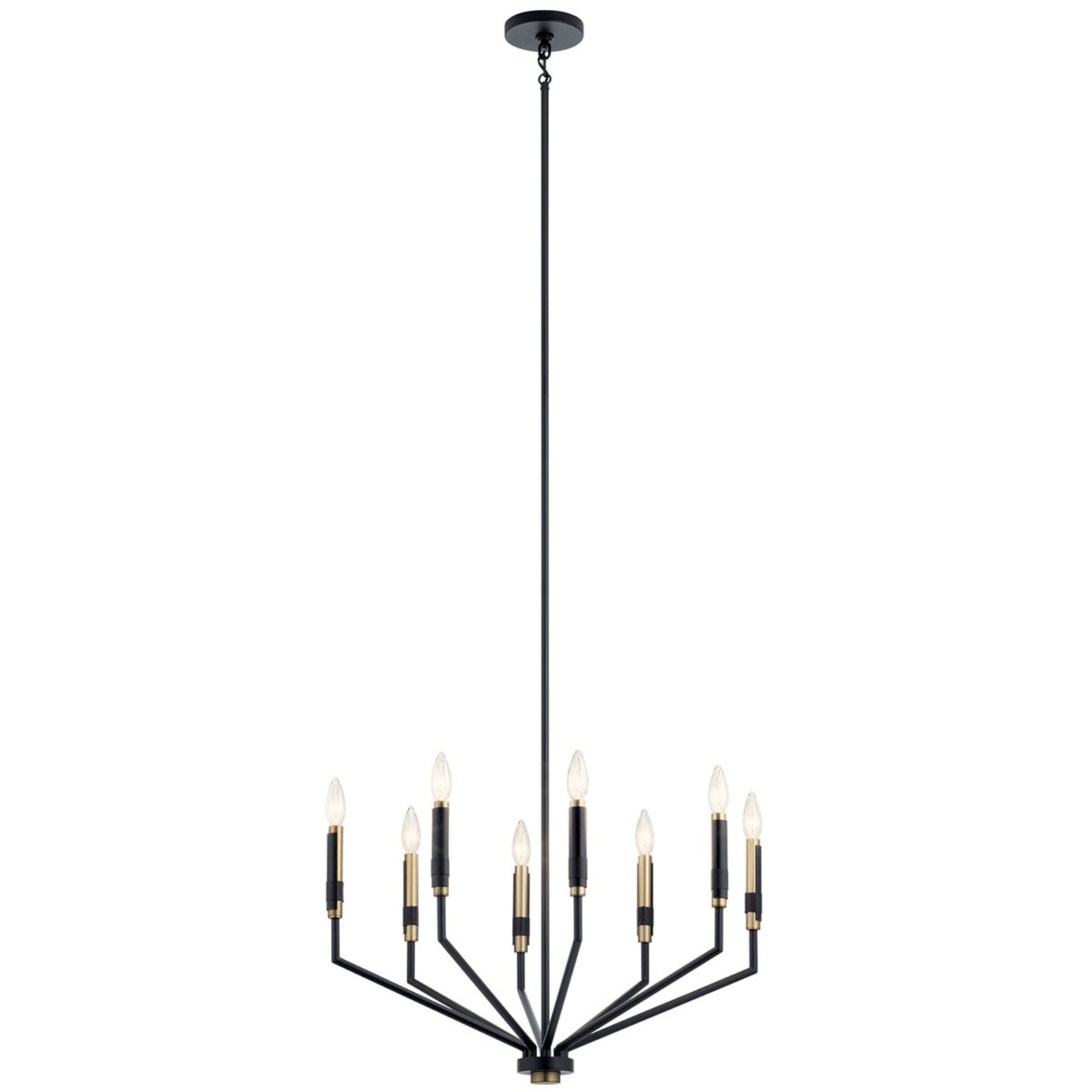 Armand 1 Tier Crystal Chandelier - Elegant Ceiling Light Fixture for Dining Room, Bedroom & Living Room Decor