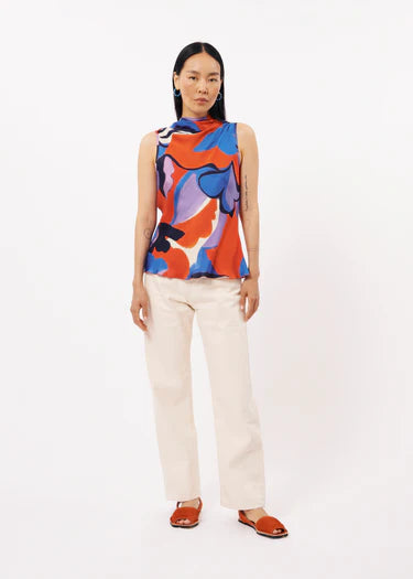 CINTIA Women's Fashion Top - Stylish Multi-Color Blouse for Casual Wear, Office & Party Outfits