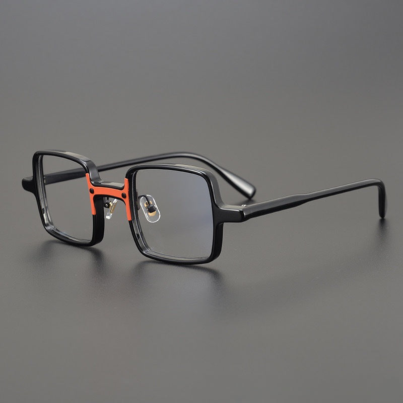 Stylish Acetate Square Glasses Frames BD16 - Trendy Eyewear for Men & Women - Perfect for Reading, Work, and Fashion Accessories