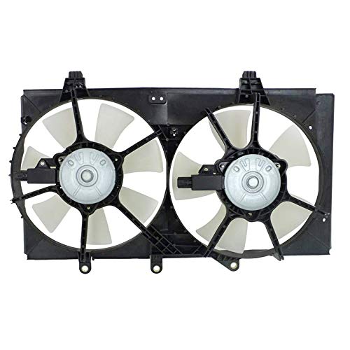 RAREELECTRICAL Replacement Cooling Fan Compatible with Dodge Neon 2.4L 2004 - Part Numbers 5019208AA, 5019209AA, 5103019AA, 5103020AB, CH3115136 - Engine Cooling System Upgrade for Better Performance