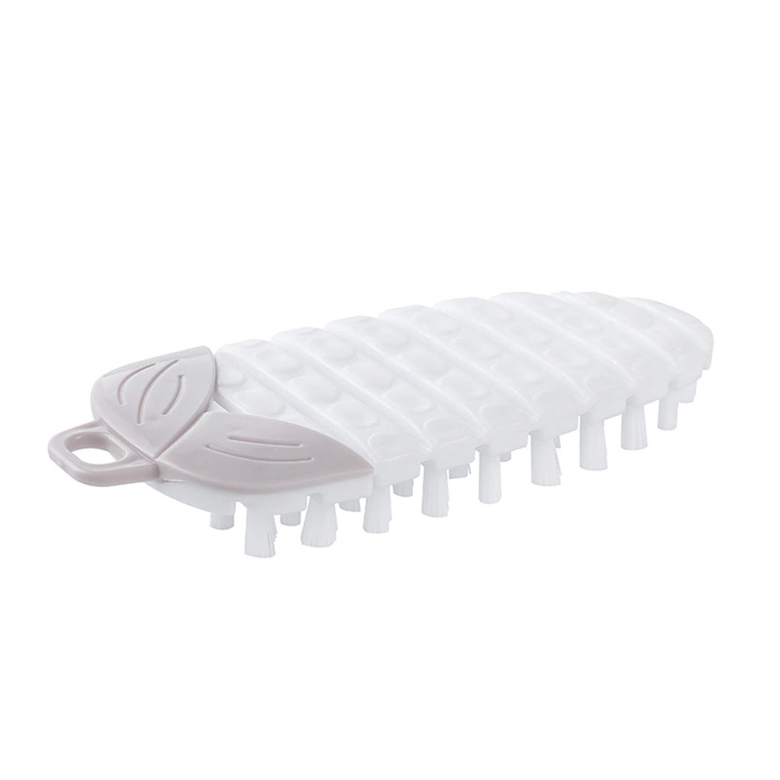 Flexible Vegetable Brush for Potatoes, Cucumbers & Carrots - Handheld Fruit Scrubber & Multi-Purpose Cleaner | Perfect for Kitchen, Camping & Organic Produce Washing
