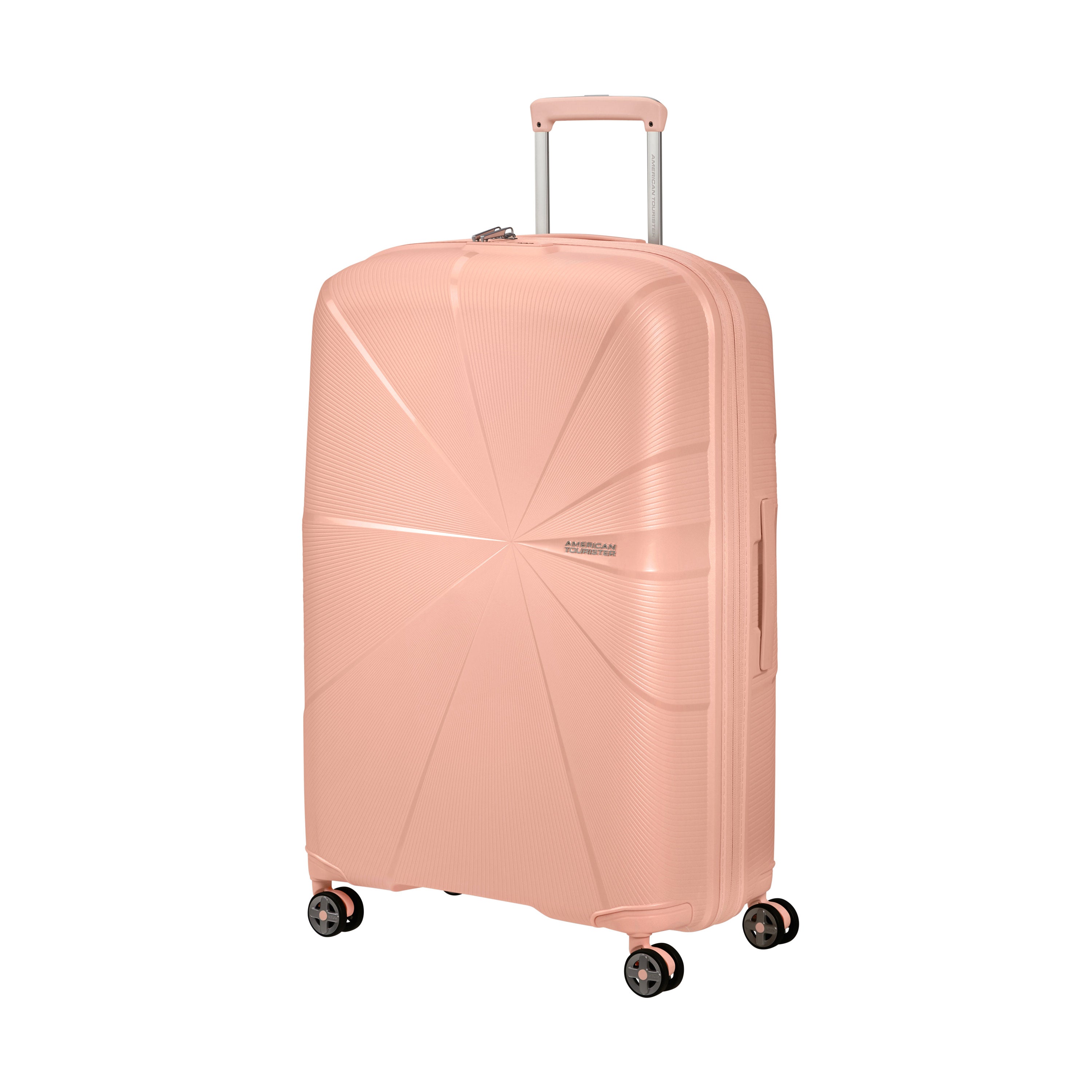 American Tourister StarVibe 3-Piece Expandable Spinner Luggage Set - Lightweight Suitcase for Travel, Business Trips & Family Vacations | Durable Hardshell Luggage with 360° Wheels