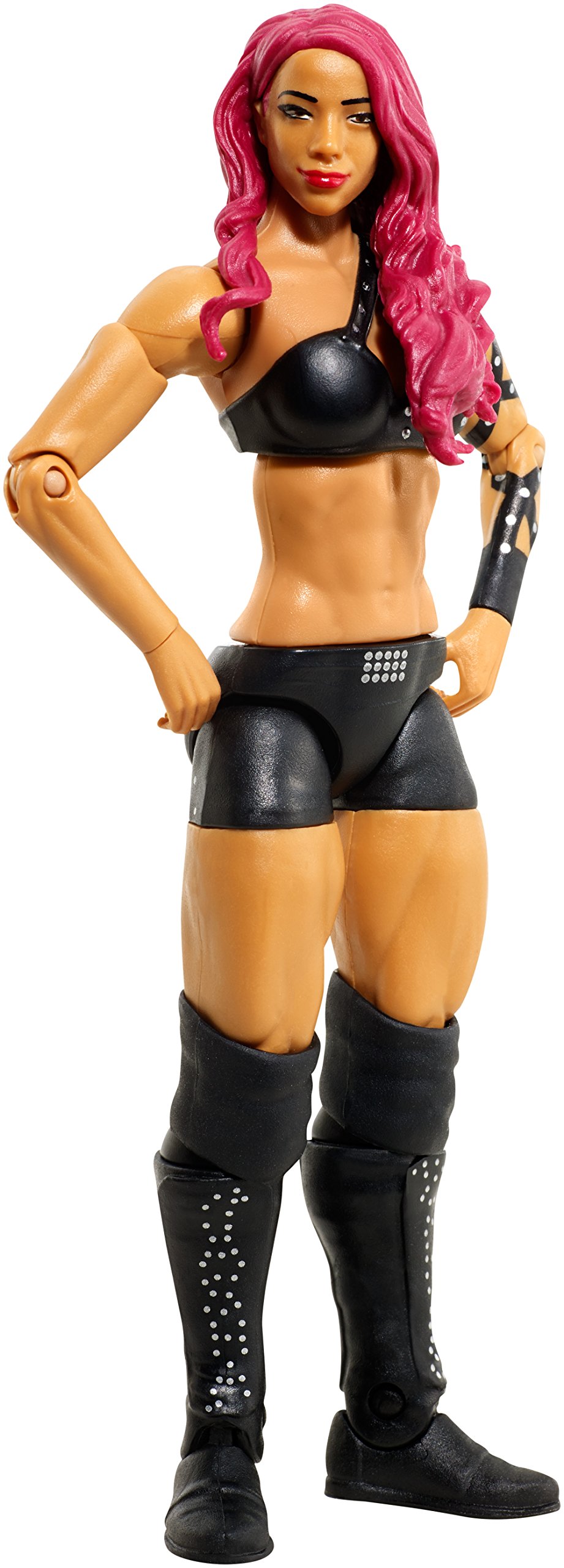 WWE Mattel Basic Figure - Sasha Banks Action Figure | Collectible Wrestling Toy for Kids & Fans | Perfect for Play, Display & Gifts